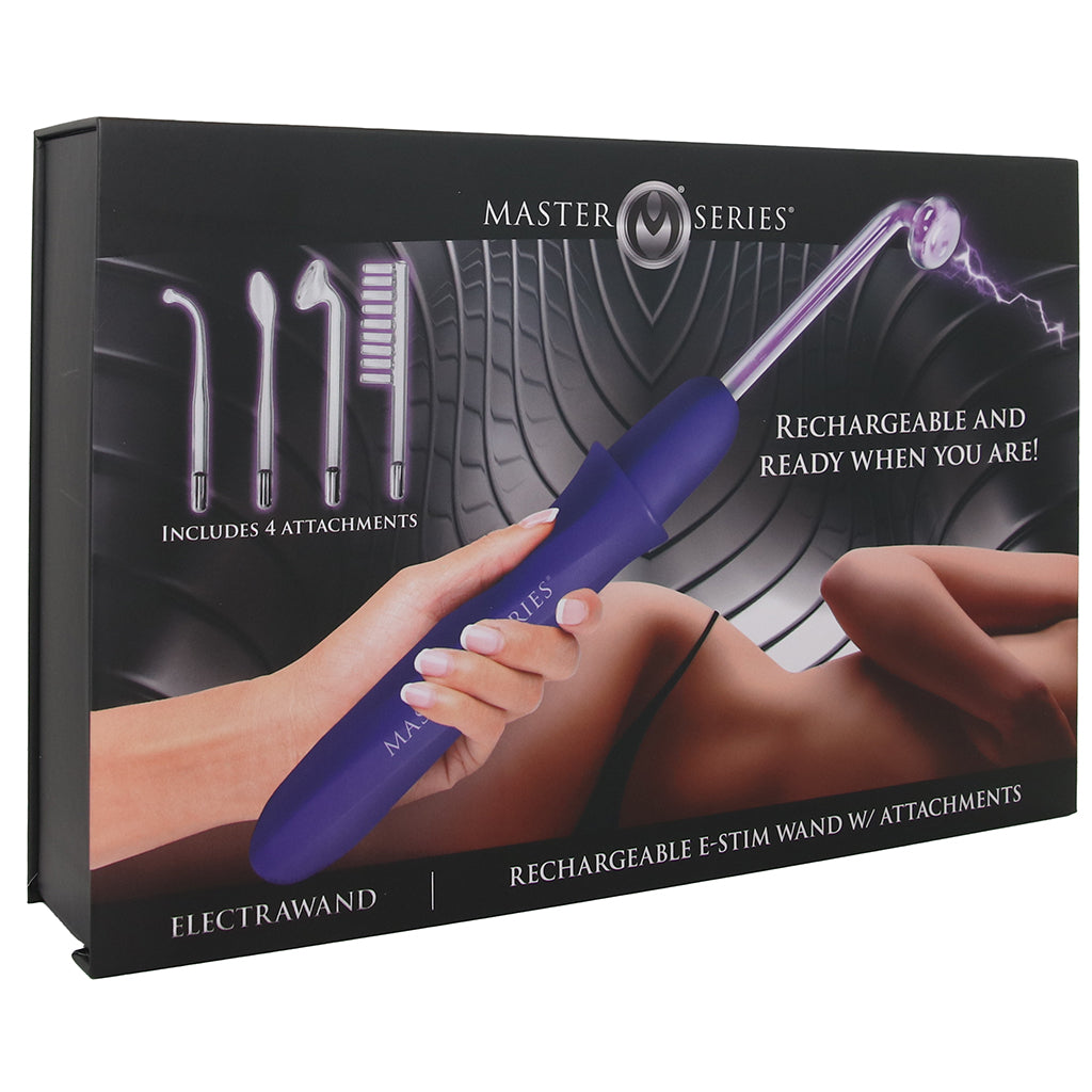 Master Series Electrawand E-Stim Set in Purple Bondage and Fetish > Electro Stim - Tophatter Daily Deals