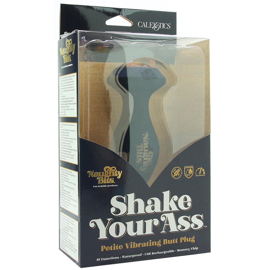 Naughty Bits Shake Your Ass Petite Vibrating Butt Plug - Tophatter's Vibrator Deals Online Anal Sex Toys > Butt Plugs - Tophatter Daily Deals