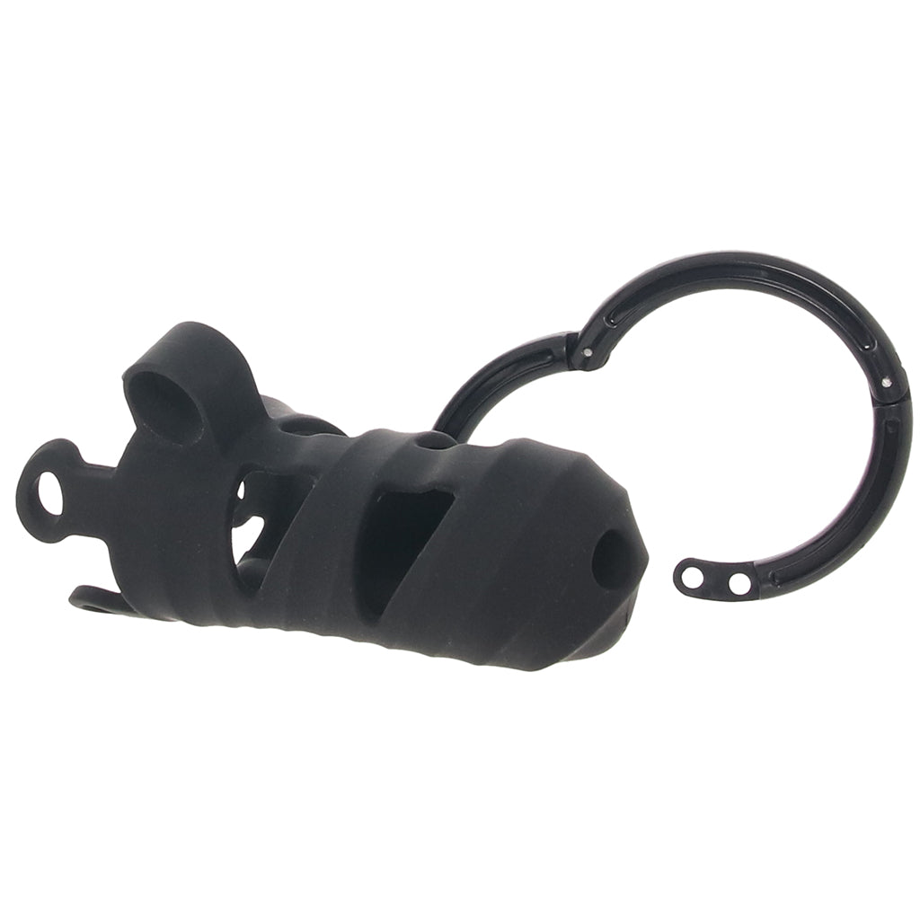 Fantasy C-Ringz Remote Controlled Vibrating Cock Blocker - Tophatter's Vibrator Deals Online Bondage and Fetish > Cock and Ball Devices - Tophatter Daily Deals