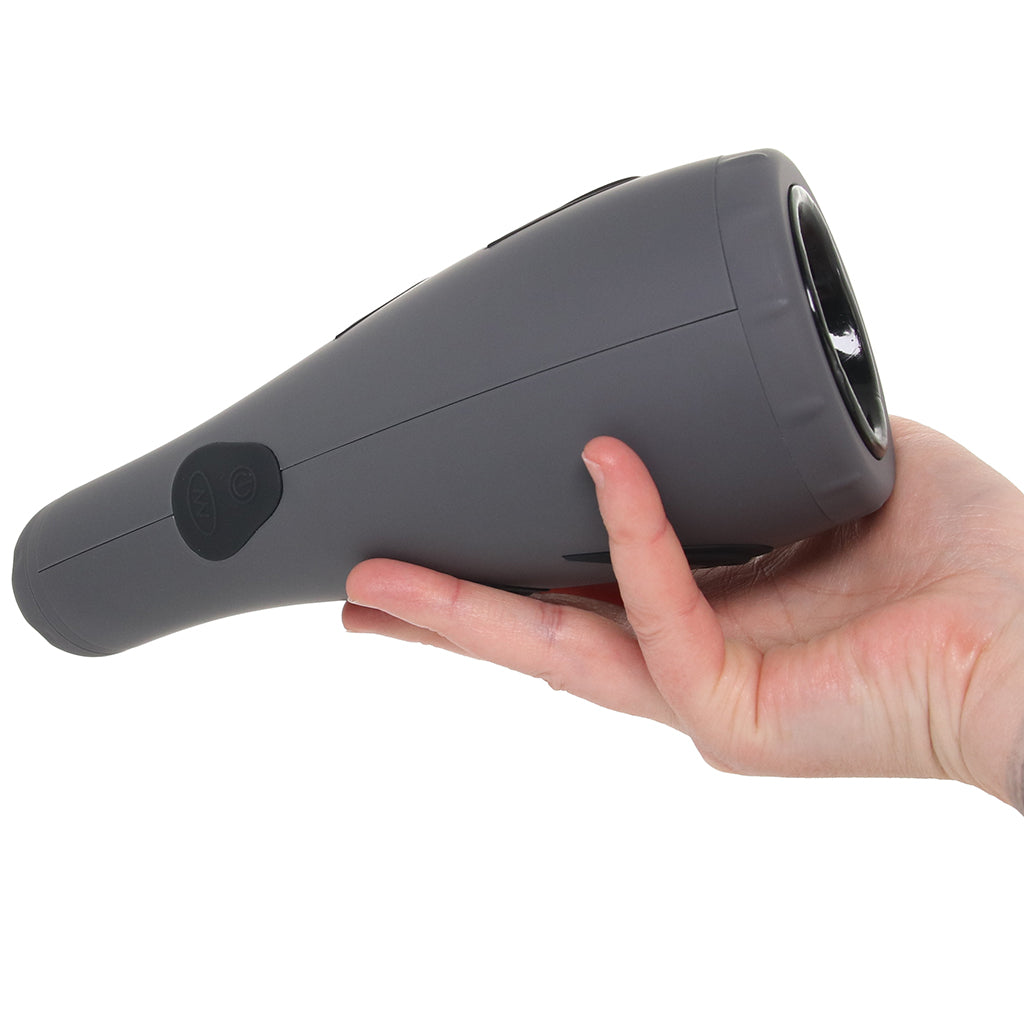 Apollo 30 Function Hydro Power Stroker in Grey Male Masturbators > Self-Contained Strokers - Tophatter Daily Deals