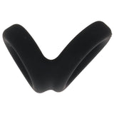Alpha Ring Liquid Silicone Snug Tugger in Black Cock Rings - Tophatter Daily Deals