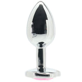 Ouch! Pink Heart Gem Plug in Small Anal Sex Toys > Butt Plugs - Tophatter Daily Deals