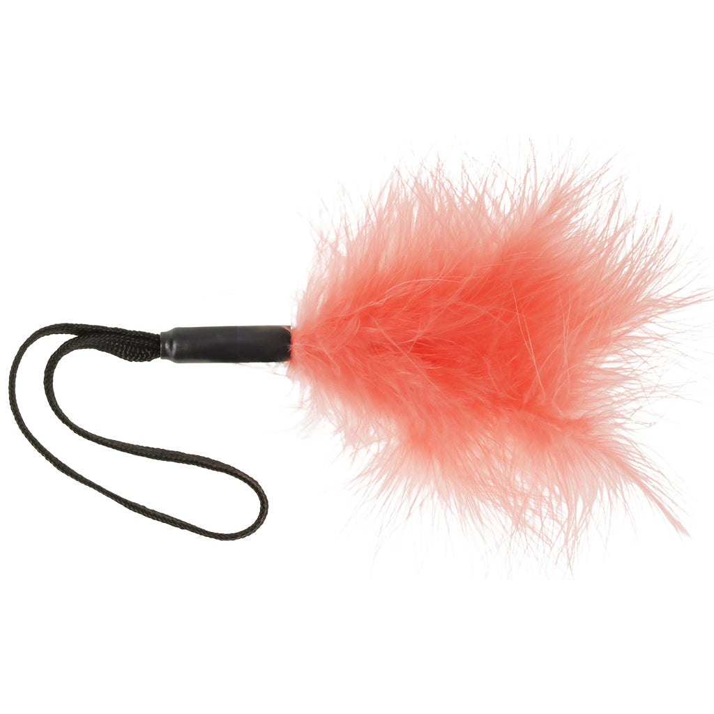 S&M Peaches 'n CreaMe Wrist Feather Ticker in Peach Sensual Love > Ticklers & Teasers - Tophatter Daily Deals