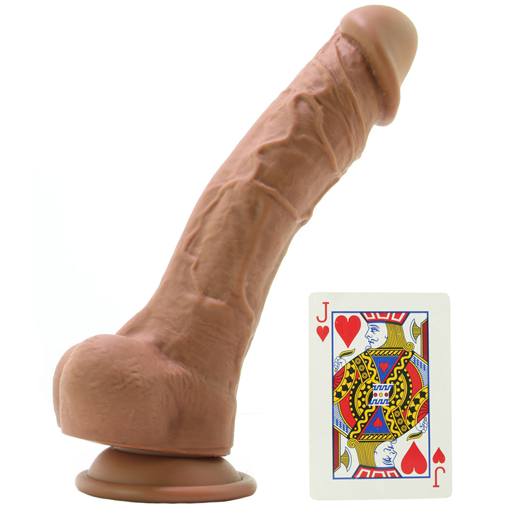 Colours Pleasures 8 Inch Dildo in Brown - Tophatter's Adult Products Dildo Sex Toys > Realistic Dildos - Tophatter Daily Deals
