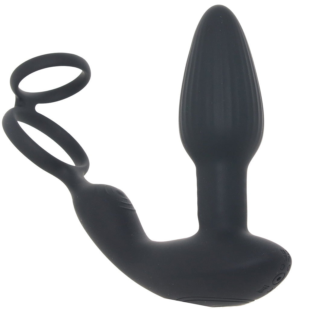 LEVELZ Dual Vibrating Ring and Rotating Plug Anal Sex Toys > Butt Plugs - Tophatter Daily Deals