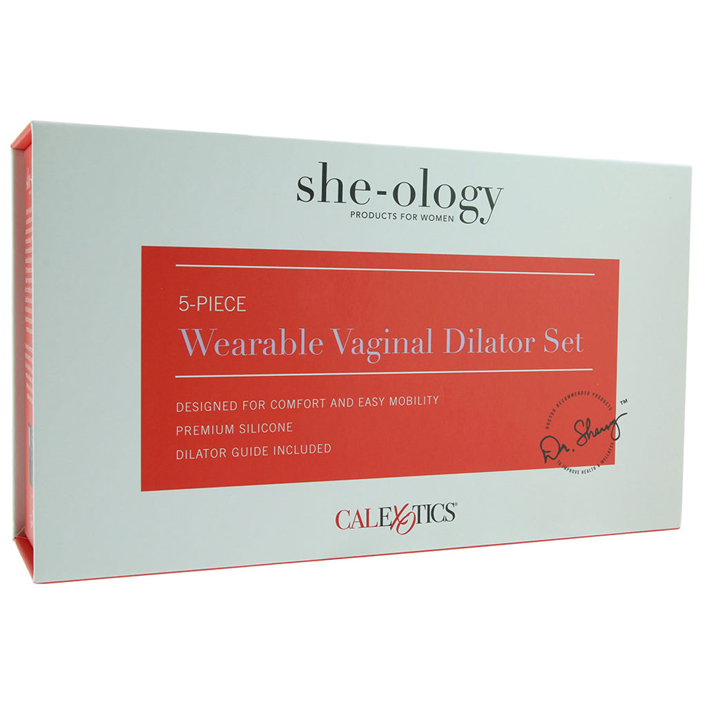 She-Ology 5 Piece Wearable Vaginal Dilator Set Kegel, Ben Wa and Pelvic Health Tools - Tophatter Daily Deals