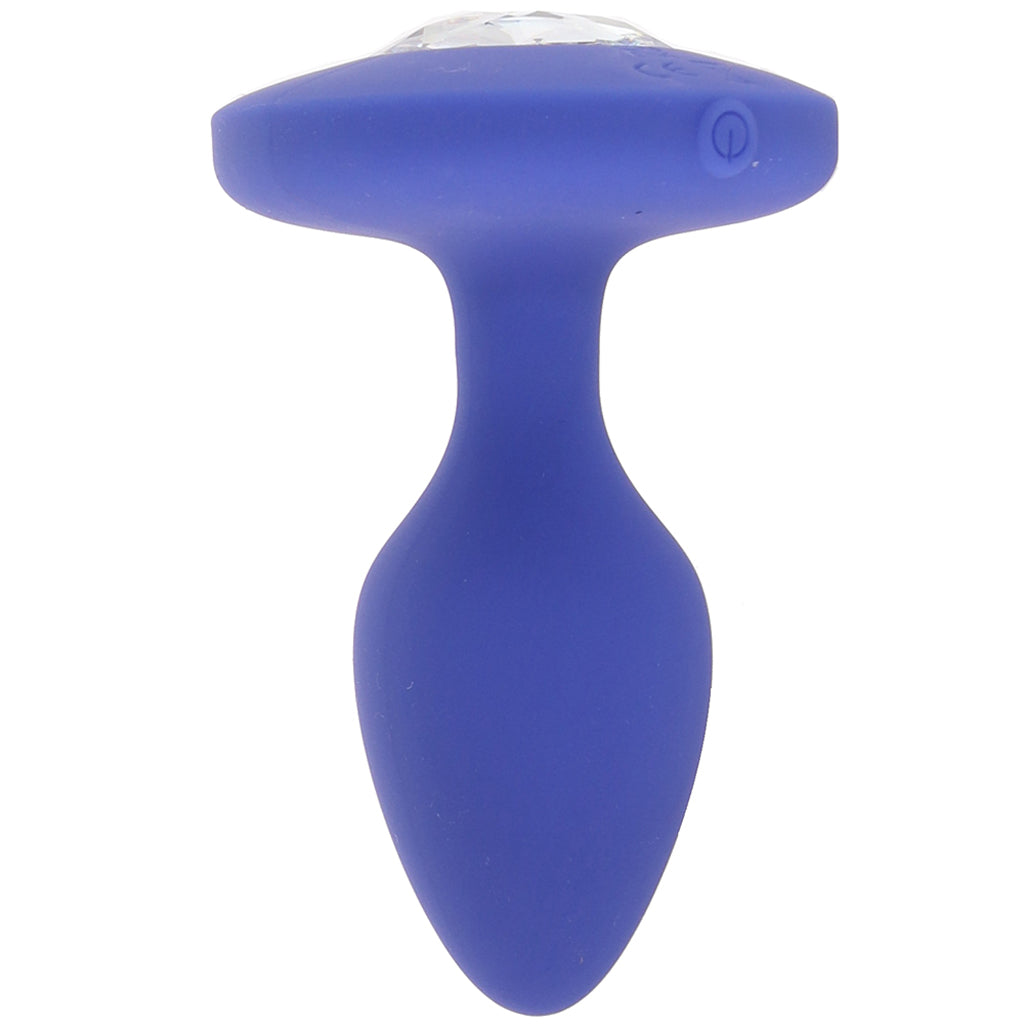 Cheeky Gems Medium Vibrating Probe in Blue Anal Sex Toys > Butt Plugs - Tophatter Daily Deals