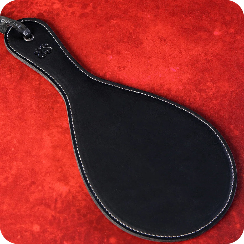 Sei Mio Roundly Chastised Spank Paddle - Tophatter's Adult Sex Toys Online Bondage and Fetish > Whips and Crops - Tophatter Daily Deals