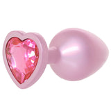 Booty Bling Pink Metal Jewelled Butt Plug in Medium Anal Sex Toys > Butt Plugs - Tophatter Daily Deals