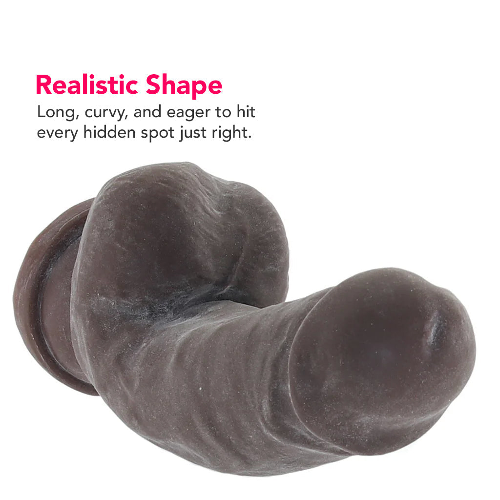 Dr. Skin Plus 7 Inch Girthy Poseable Dildo in Chocolate Dildo Sex Toys > Realistic Dildos - Tophatter Daily Deals