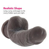 Dr. Skin Plus 7 Inch Girthy Poseable Dildo in Chocolate Dildo Sex Toys > Realistic Dildos - Tophatter Daily Deals