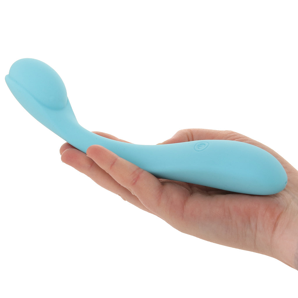 Loveline Juicy Flexible Vibe in Blue Vibrators > G-Spot Vibrators - Tophatter Daily Deals
