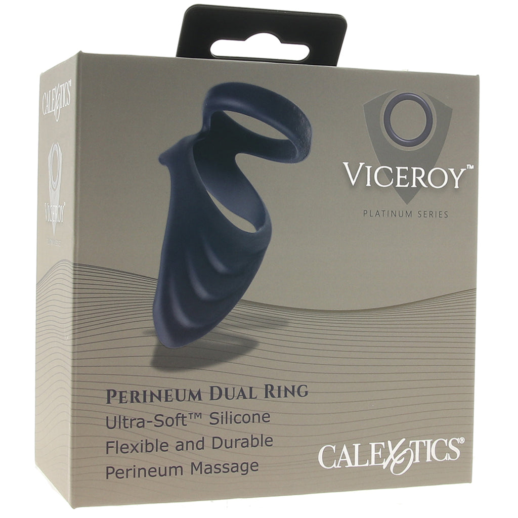 Viceroy Perineum Dual Ring Massager Cock Rings - Tophatter Daily Deals