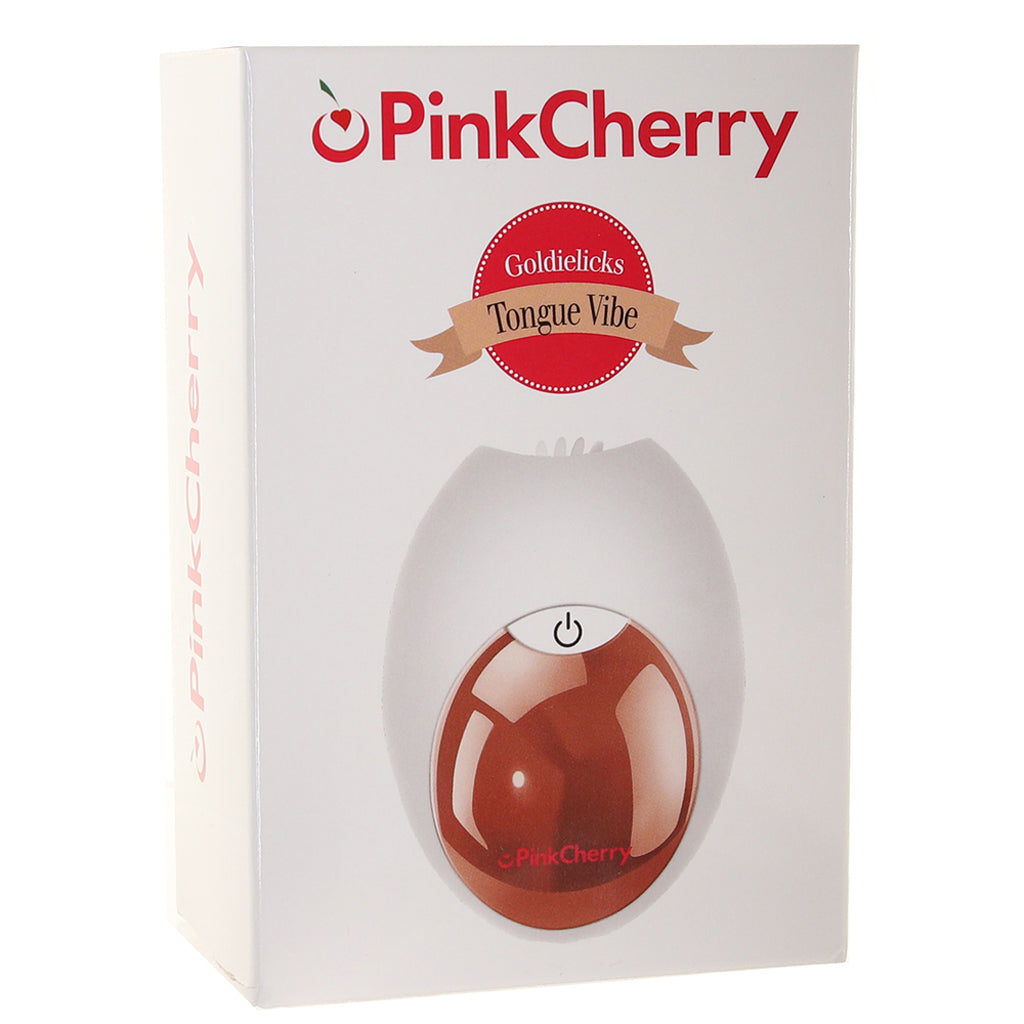 PinkCherry Goldielicks Tongue Vibe Vibrators > Clitoral Stimulators - Tophatter Daily Deals