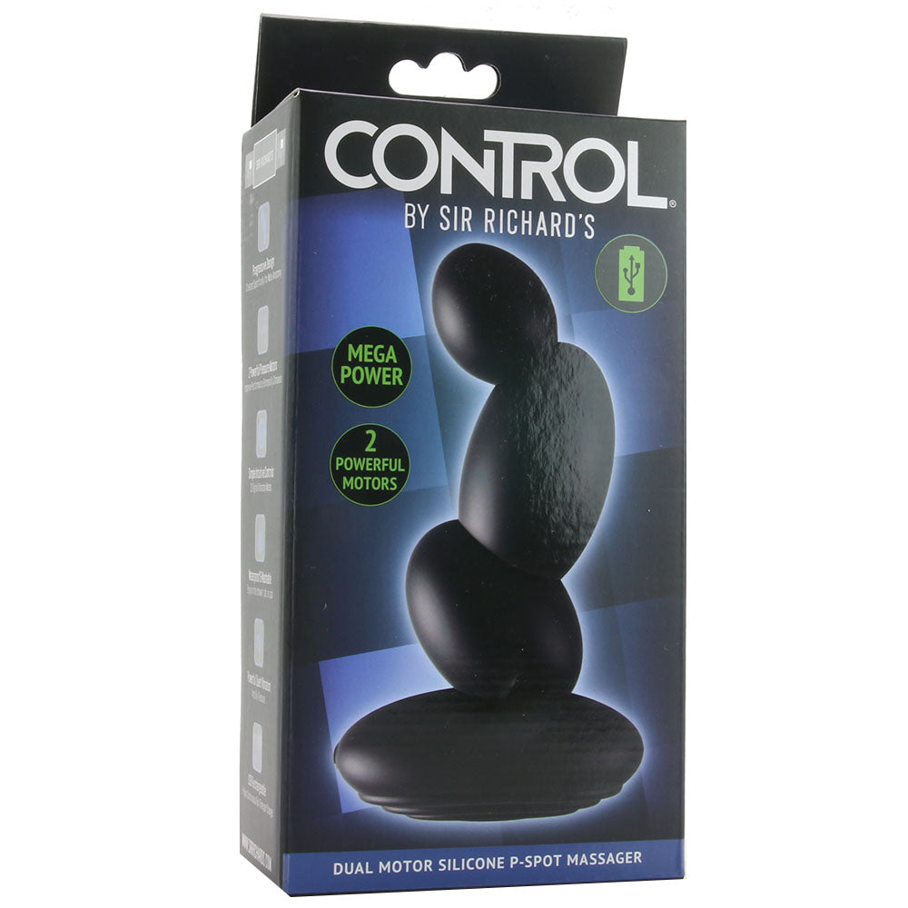Control Dual Motor Silicone P-Spot Massager - Tophatter's Adult Products Anal Sex Toys > Prostate Massagers - Tophatter Daily Deals