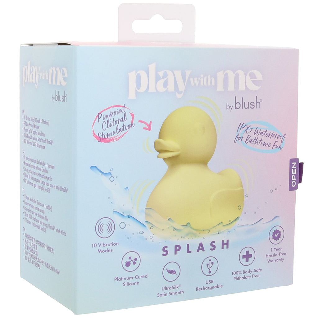 Play With Me Splash Ducky Vibe - Tophatter's Adult Sex Toys Online Vibrators > Clitoral Stimulators - Tophatter Daily Deals
