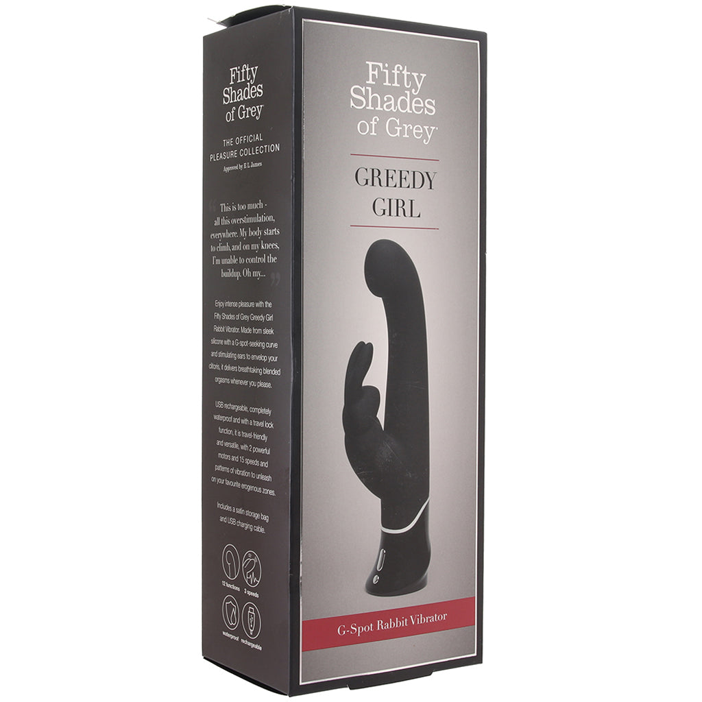 Greedy Girl Rechargeable G-Spot Rabbit Vibe Vibrators > Rabbit Vibrators - Tophatter Daily Deals