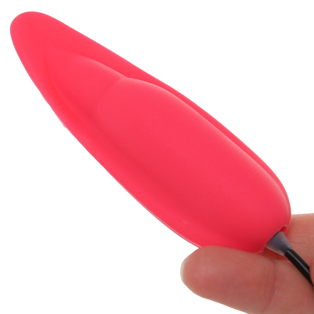 Power Play Flickering Tongue Vibe in Pink Vibrators > Clitoral Stimulators - Tophatter Daily Deals