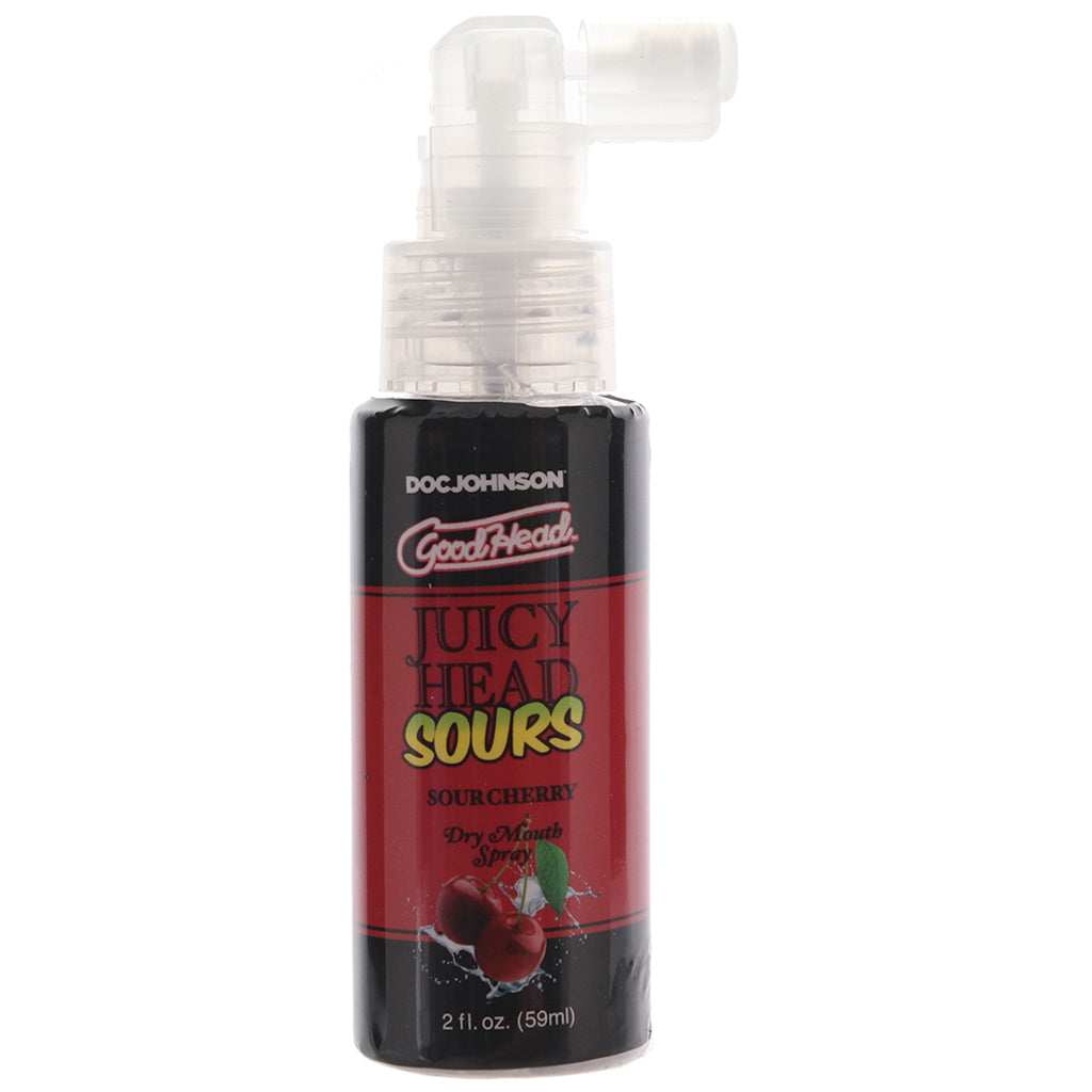 GoodHead Juicy Head Sours Mouth Spray 2oz/59ml in Cherry Lubes and Lotions > Flavored Sex Lubes - Tophatter Daily Deals