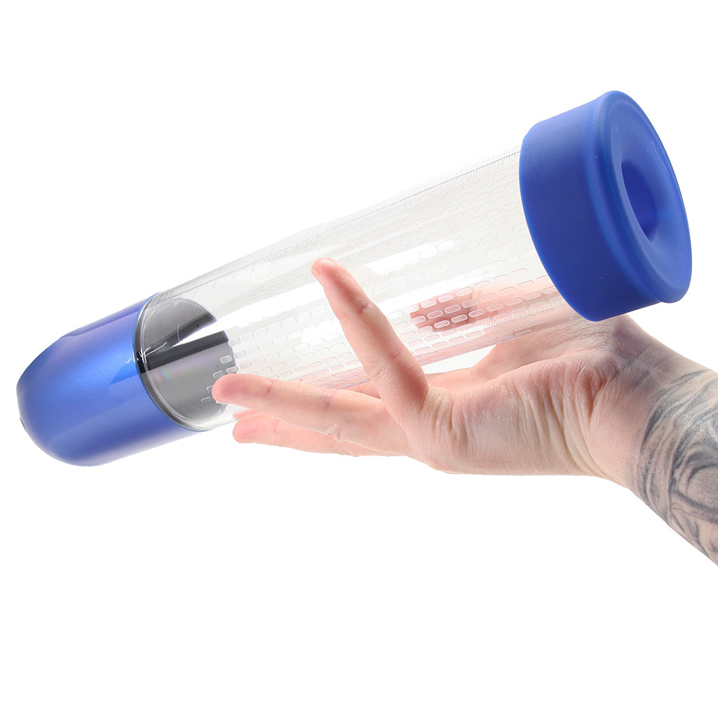 Pumped Automatic Waterproof Penis Pump in Blue Male Enhancement > Penis Pumps - Tophatter Daily Deals