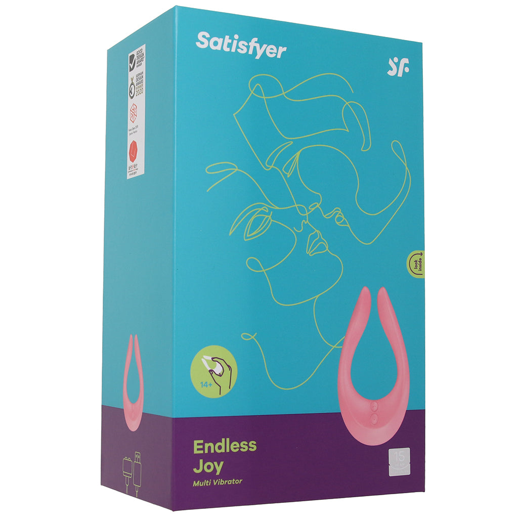 Satisfyer Endless Love Multi Vibrator in Pink Vibrators > Clitoral Stimulators - Tophatter Daily Deals