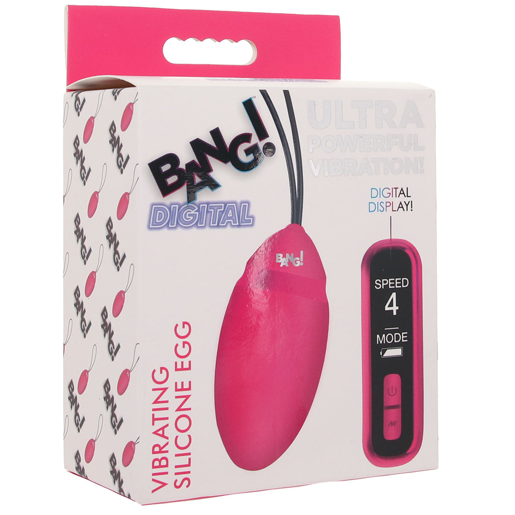 Bang! Egg Vibe with Digital Remote Vibrators > Bullet and Egg Vibrators - Tophatter Daily Deals