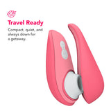 Womanizer Liberty 2 Clitoral Stimulator in Vibrant Rose Vibrators > Clitoral Stimulators - Tophatter Daily Deals