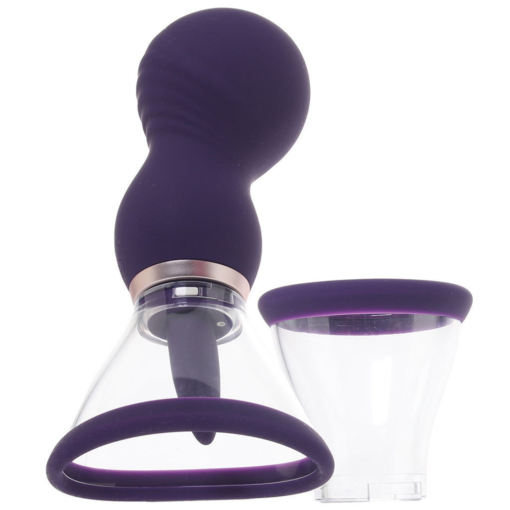 Pumped Sensual Vulva & Breast Pump in Purple Vibrators > Clitoral Stimulators - Tophatter Daily Deals