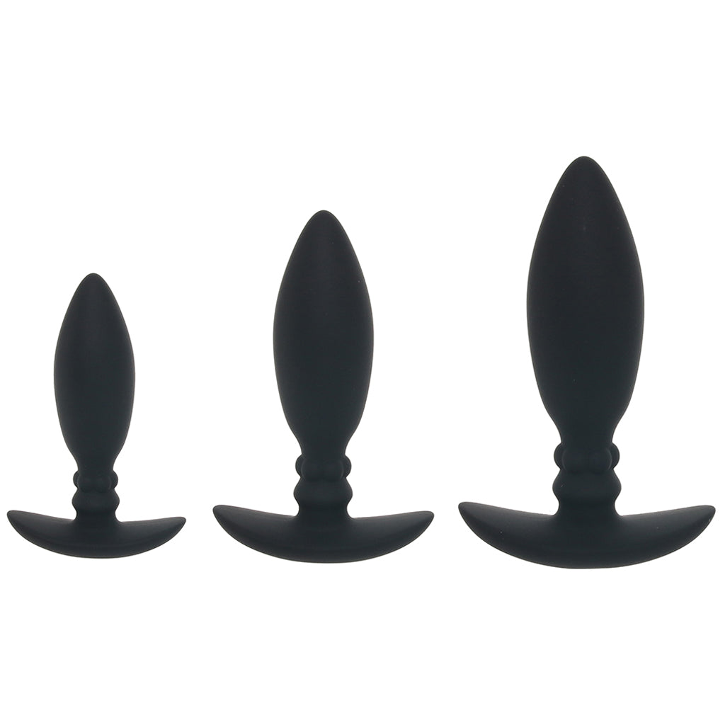 Ass-Station 3-in-1 Anal Training Kit - Tophatter's Adult Sex Toys Online Anal Sex Toys > Butt Plugs - Tophatter Daily Deals