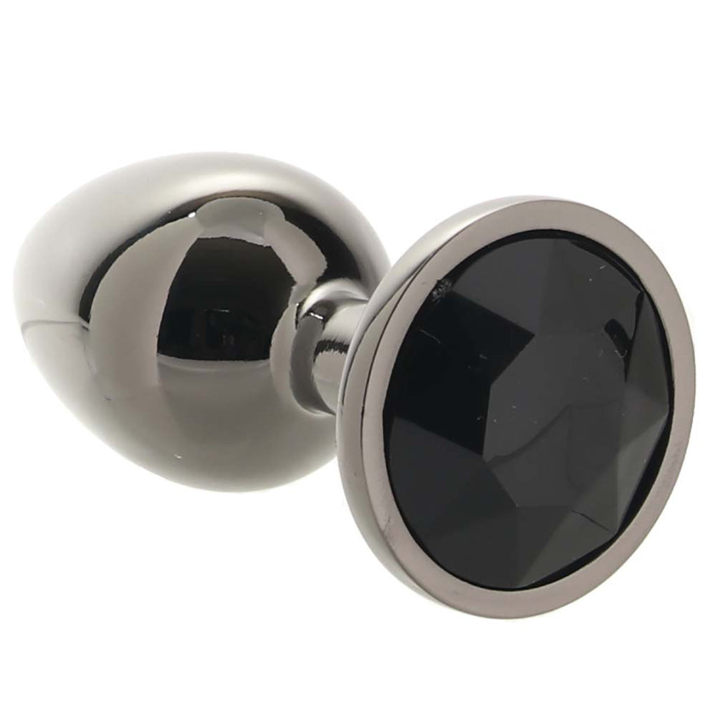 Black Gem Anal Plug in Small - Tophatter's Adult Products Anal Sex Toys > Butt Plugs - Tophatter Daily Deals