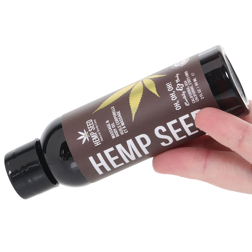 Hemp Seed Massage Oil Gift Set in 3 x 2oz/60ml Sensual Love > Massage - Tophatter Daily Deals