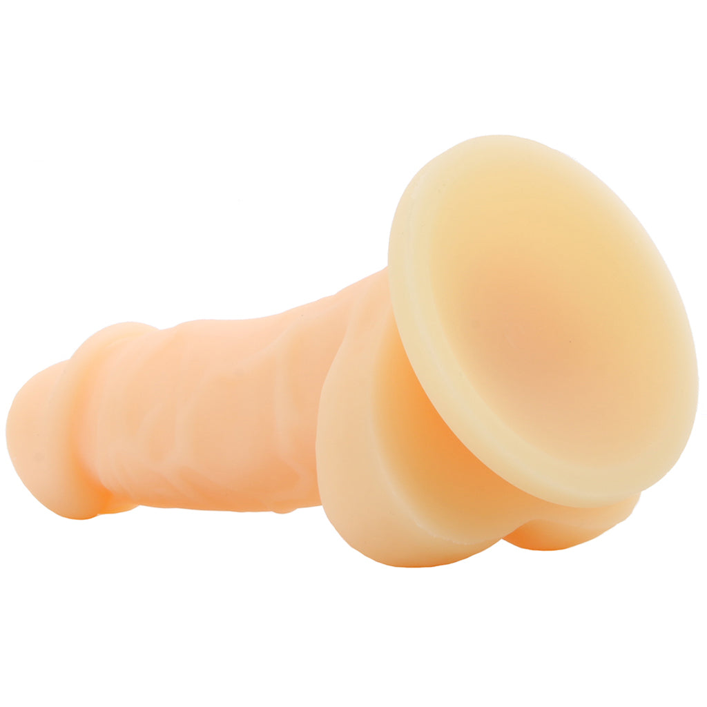 Colours Pleasures 4" Silicone Dildo in Cream - Tophatter's Adult Products Dildo Sex Toys > Realistic Dildos - Tophatter Daily Deals