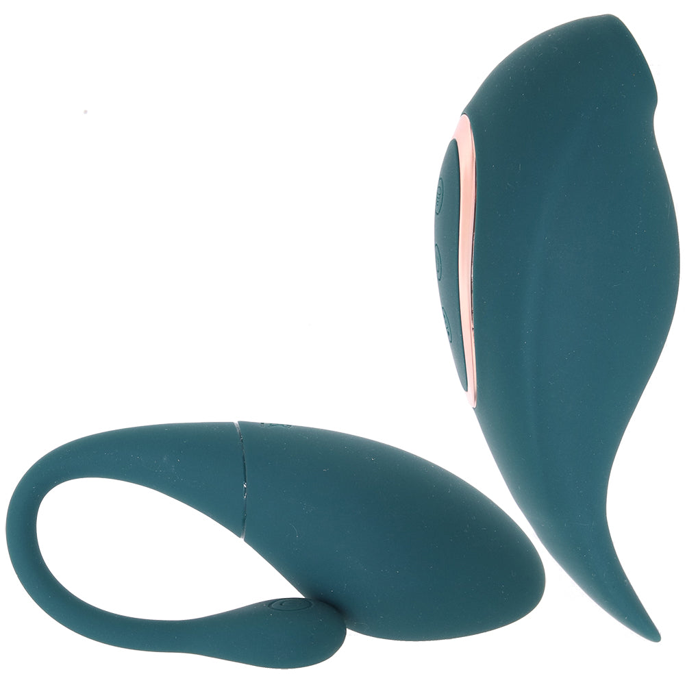 Twitch 2 Suction Stimulator and Egg Vibe Set in Green Vibrators > Clitoral Stimulators - Tophatter Daily Deals