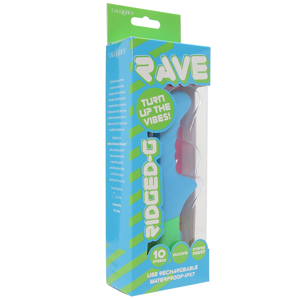 Rave Silicone Ridged-G Vibe Vibrators > G-Spot Vibrators - Tophatter Daily Deals