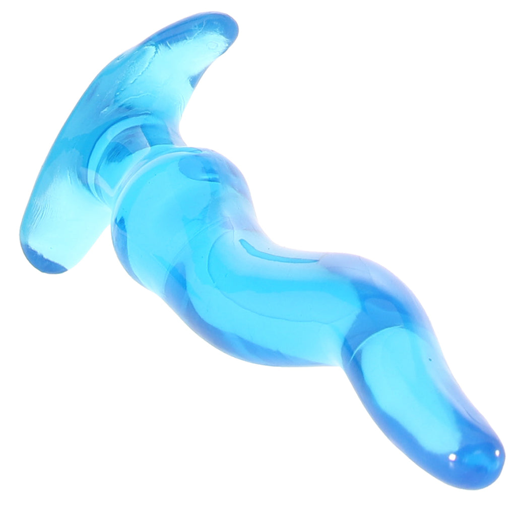 Blue Line 5.75 Inch Wavy Butt Plug Anal Sex Toys > Butt Plugs - Tophatter Daily Deals