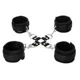5-Piece Hog Tie and Cuff Set - Tophatter's Adult Products Bondage and Fetish > Wrist and Ankle Cuffs - Tophatter Daily Deals