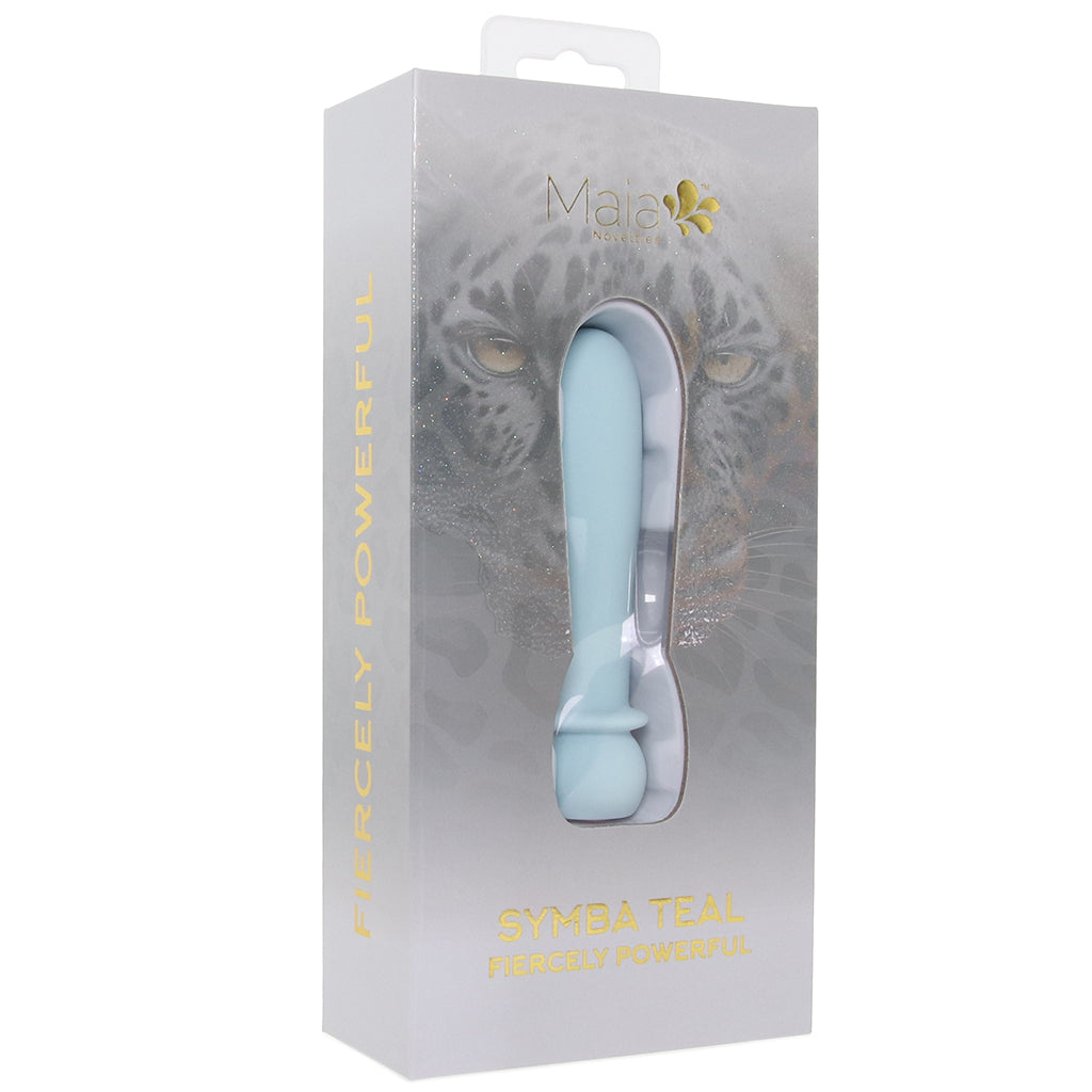 Symba Fiercely Powerful Smooth Bullet Vibe in Teal Vibrators > Bullet and Egg Vibrators - Tophatter Daily Deals