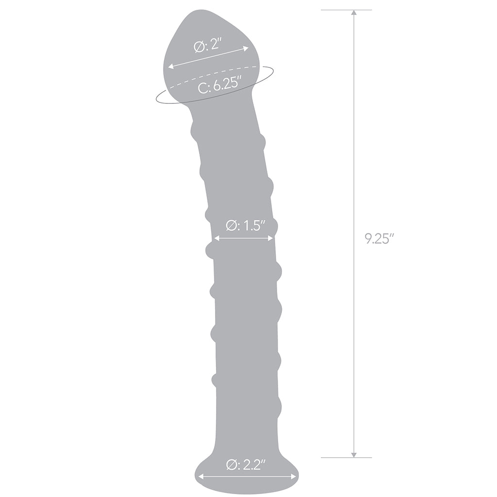 gläs 10 Inch Mr. Swirly Dildo Dildo Sex Toys > G-Spot Dildos - Tophatter Daily Deals