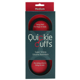 Medium Silicone Quickie Cuffs in Black Bondage and Fetish > Wrist and Ankle Cuffs - Tophatter Daily Deals