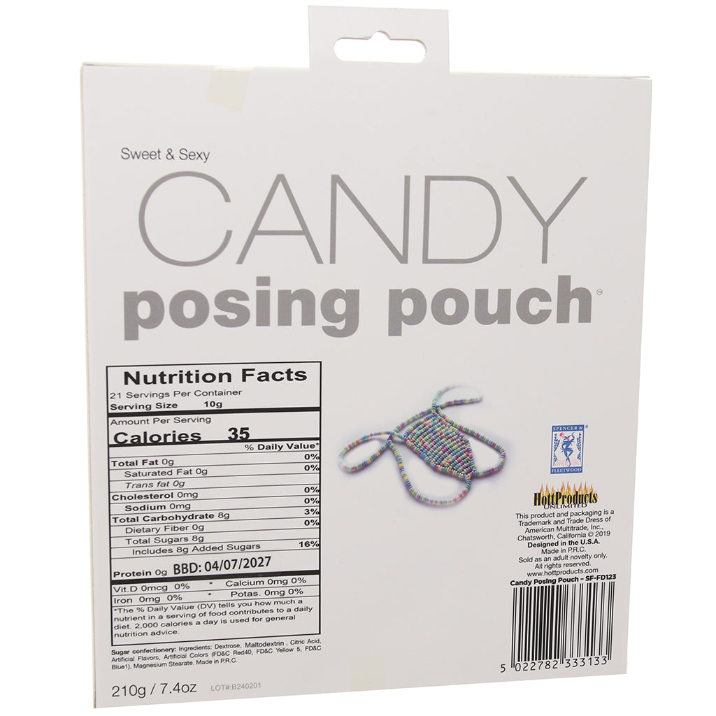Edible Candy Posing Pouch - Tophatter's Adult Sex Toys Online Novelties 'n Parties > Tasty Treats - Tophatter Daily Deals