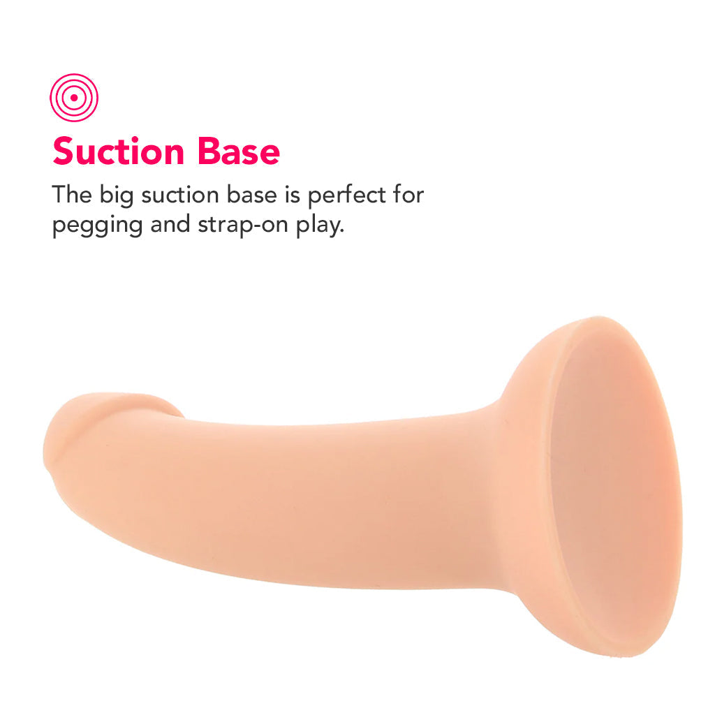PinkCherry Premium 7 Inch Light Silicone Dildo - Tophatter's Adult Sex Toys Online Dildo Sex Toys > G-Spot Dildos - Tophatter Daily Deals