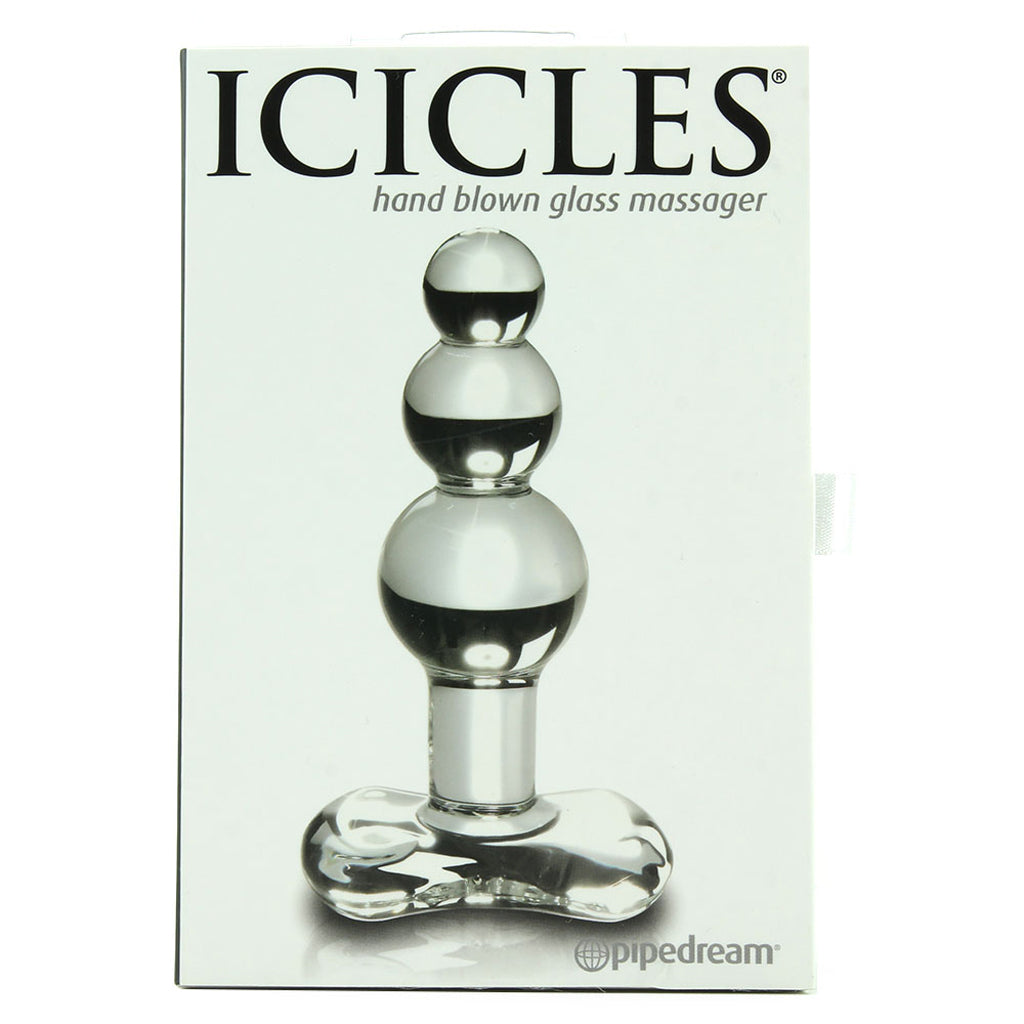 Icicles No. 47 Glass Plug - Tophatter's Adult Products Anal Sex Toys > Butt Plugs - Tophatter Daily Deals