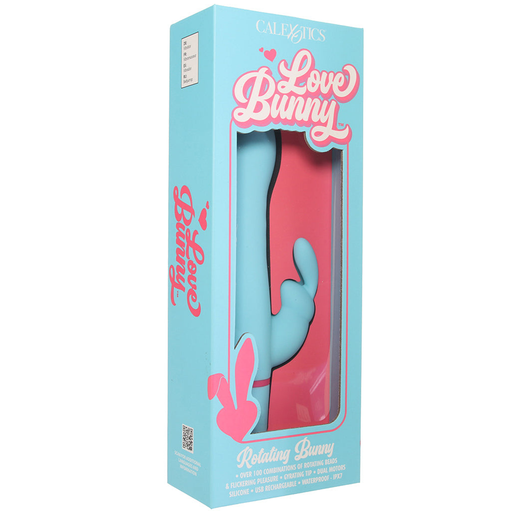 Love Bunny Rotating Bunny Vibe in Blue - Tophatter's Vibrator Deals Online Vibrators > Rabbit Vibrators - Tophatter Daily Deals
