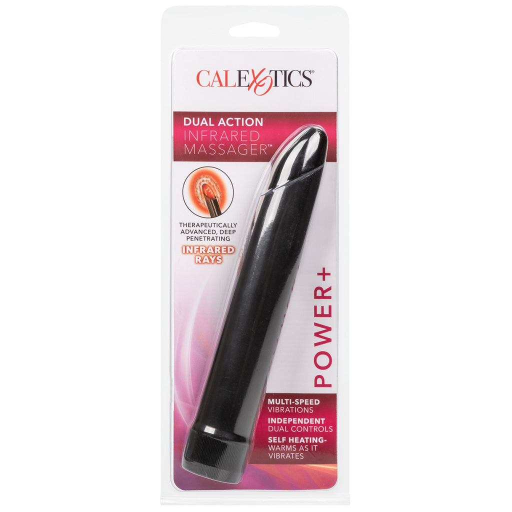 Dual Action Infrared Vibe in Black Vibrators > Traditional Vibrators - Tophatter Daily Deals