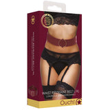 Ouch! Halo Burgundy Waist Bondage Belt /XL Bondage and Fetish > Restraints - Tophatter Daily Deals