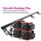 Saffron Spreader Bar & Cuffs Set Bondage and Fetish > Restraints - Tophatter Daily Deals