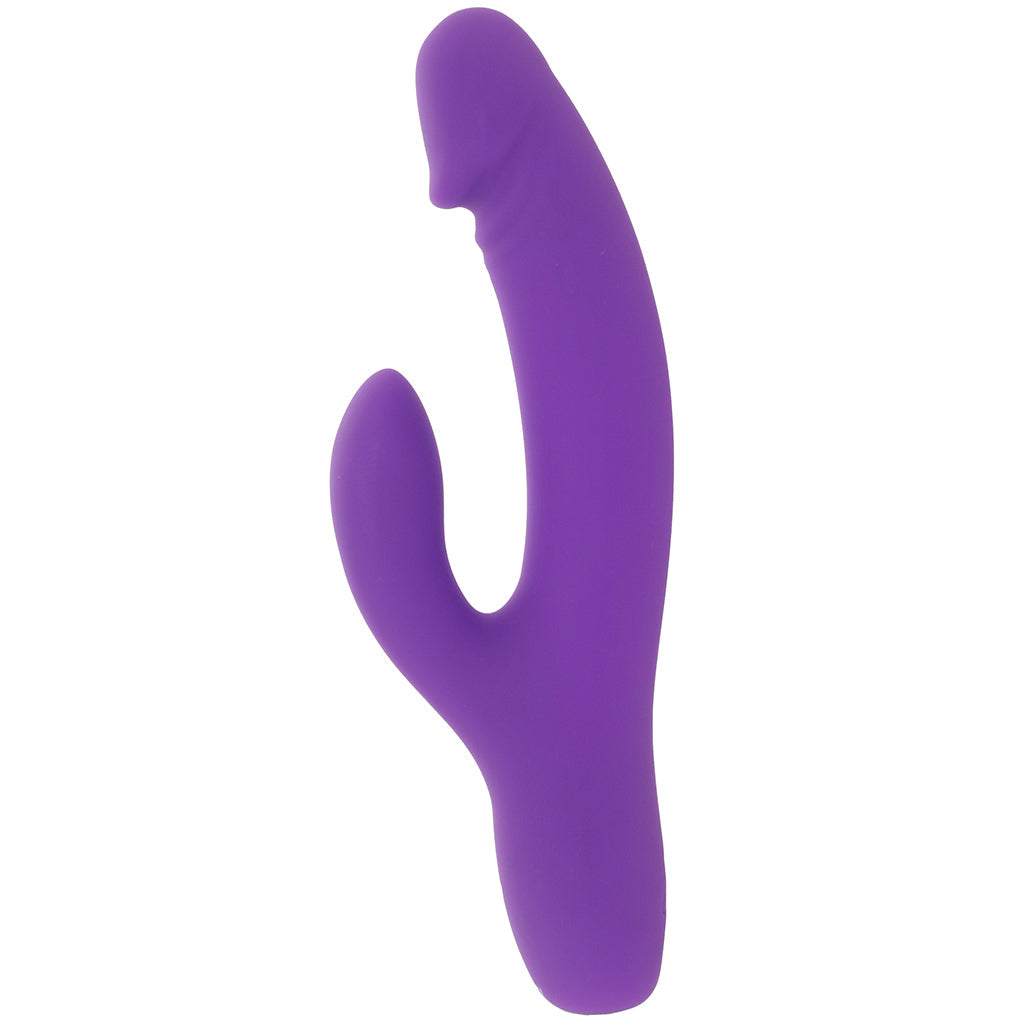 PinkCherry Realistic Slim Rabbit Vibe in Purple - Tophatter's Adult Sex Toys Online Vibrators > Rabbit Vibrators - Tophatter Daily Deals