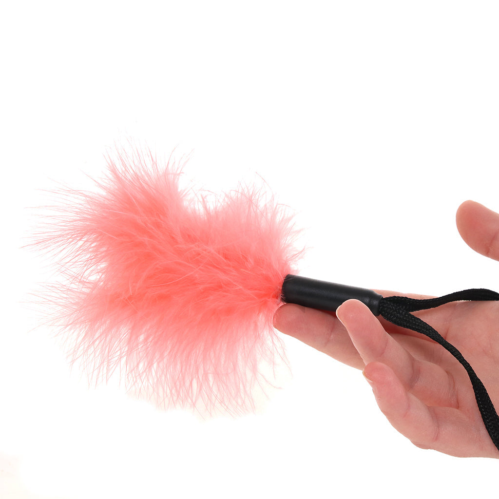 S&M Peaches 'n CreaMe Wrist Feather Ticker in Peach Sensual Love > Ticklers & Teasers - Tophatter Daily Deals