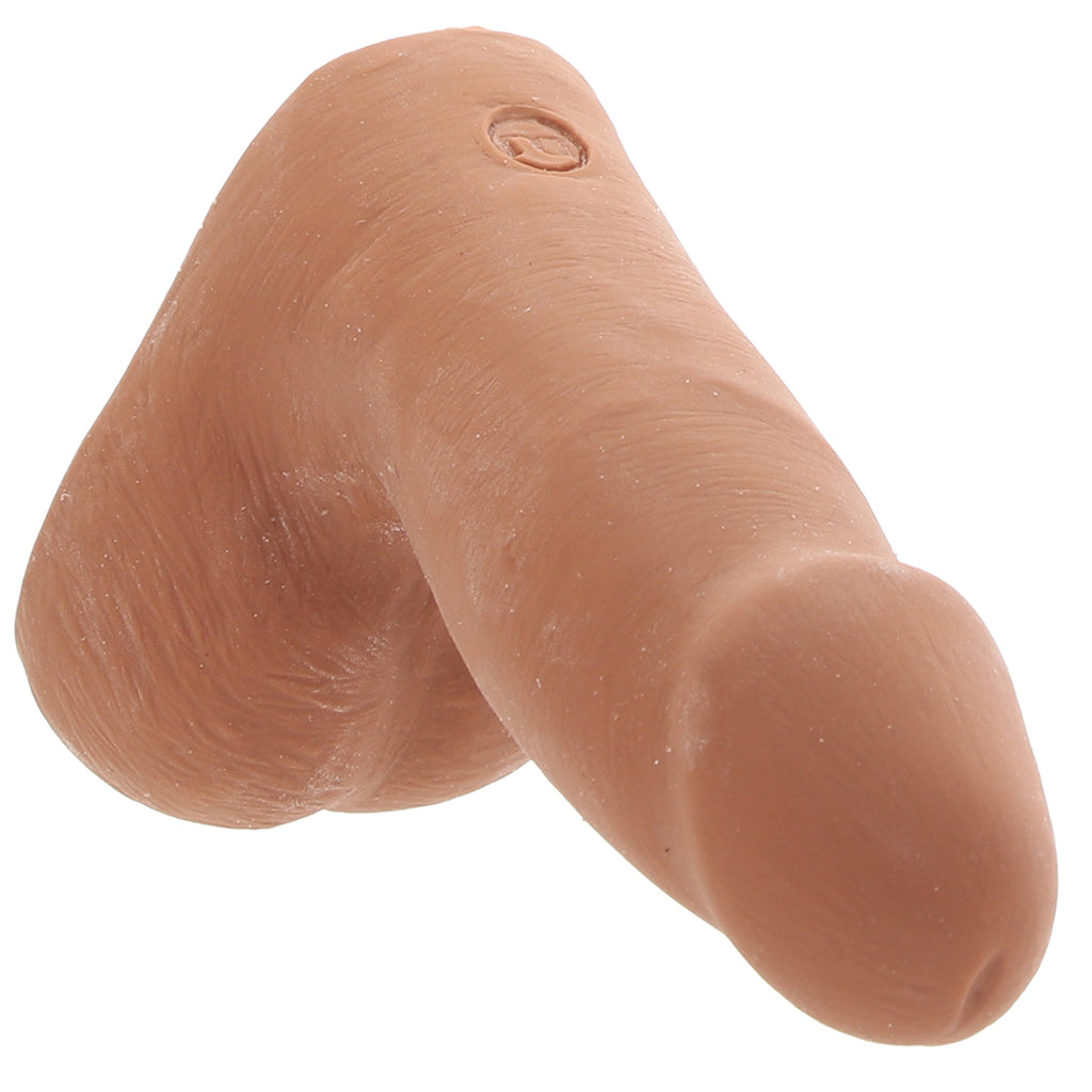 The Realistic 5 Inch Cock with Balls in Caramel - Tophatter's Adult Sex Toys Online Dildo Sex Toys > Realistic Dildos - Tophatter Daily Deals