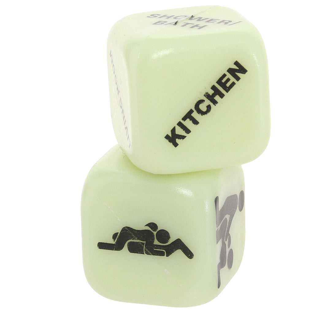 Glow in the Dark Sex Dice Sensual Love > Games - Tophatter Daily Deals